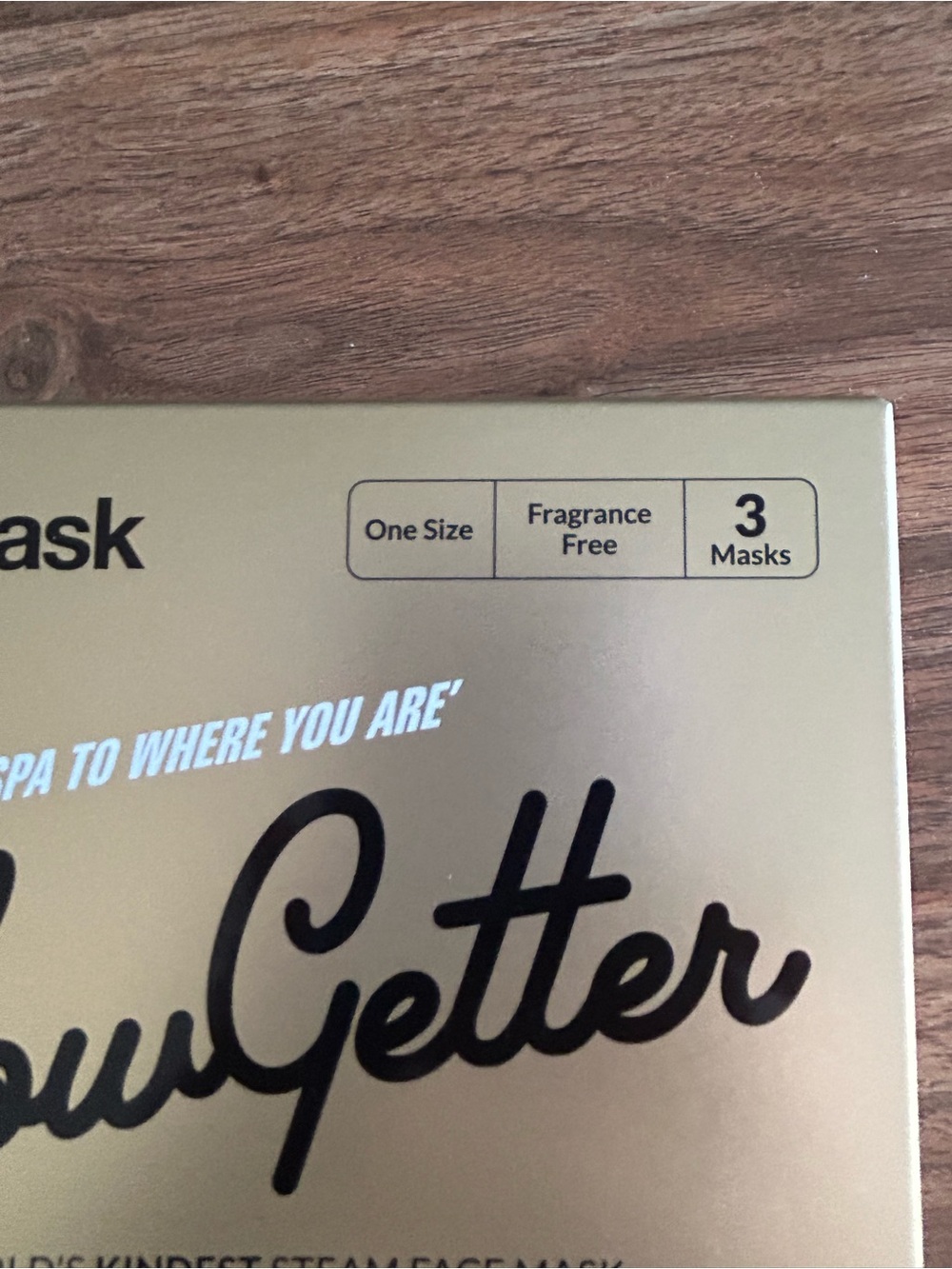 Popmask GlowGetter Self Warming Facial Steam Masks - Picture 3 of 4